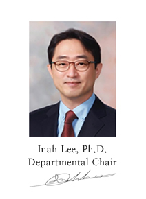 Inah Lee, Ph.D. Departmental Chair